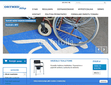 Tablet Screenshot of ortmed.pl